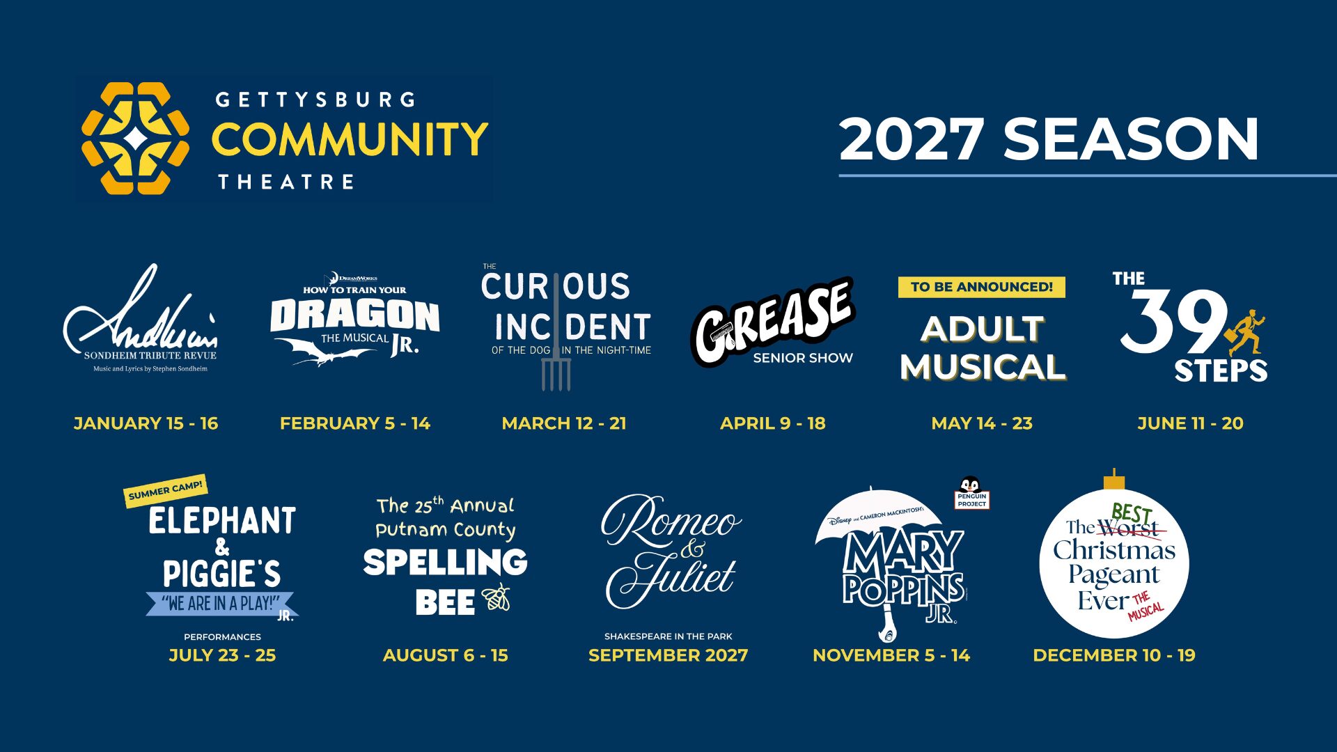 2027 Season